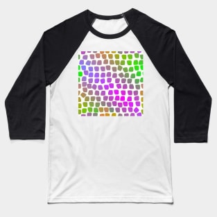 Candy Leopard Multicolored on Off-White 5748 Baseball T-Shirt